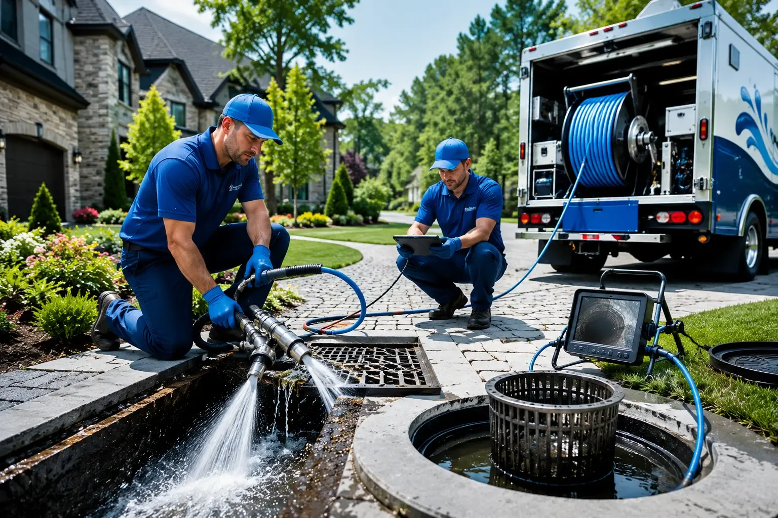 Local outdoor drain cleaning professionals in Waukomis, OK